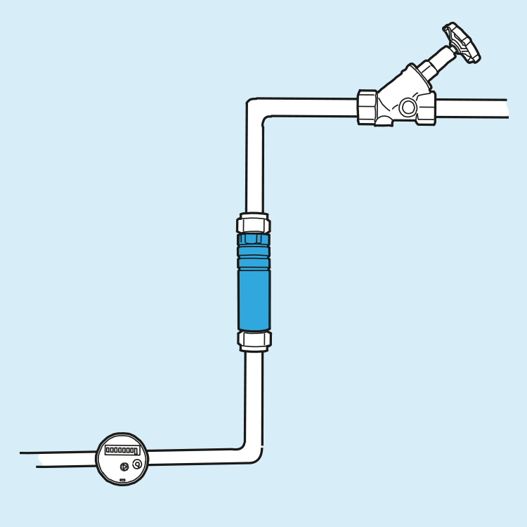 Whirlator HC340 pour le raccordement de la maison